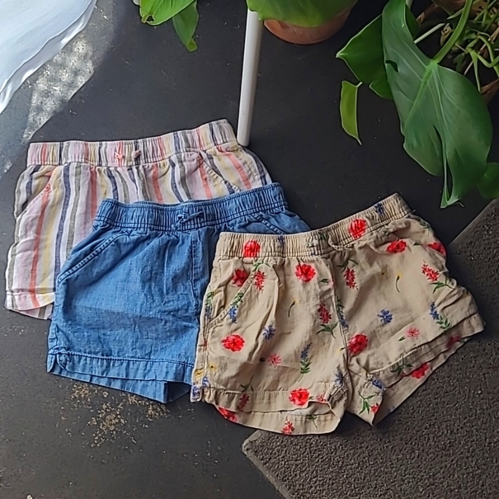 Girls Shorts Size 10-12 Large Bundle